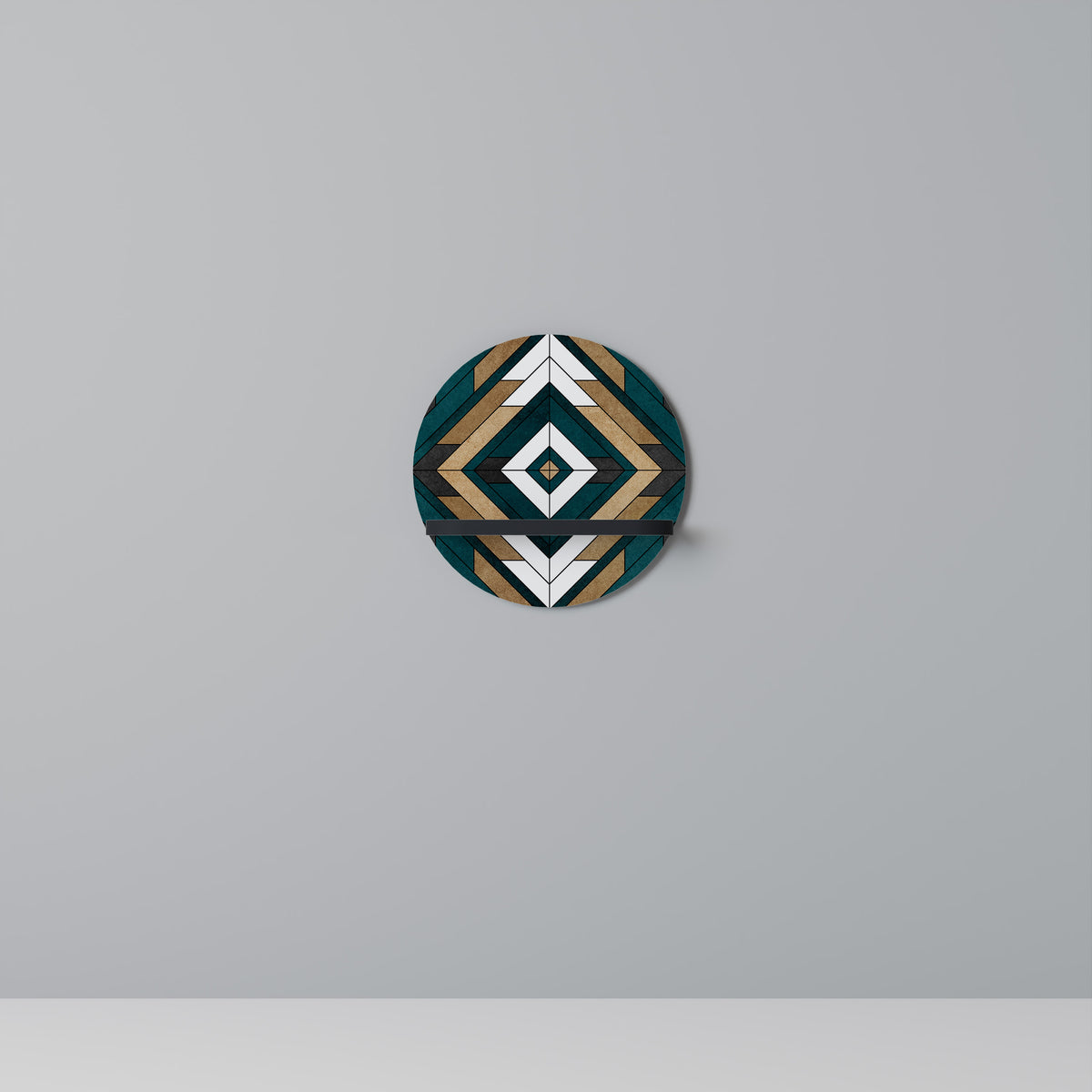 ARTISTIC GEOMETRY Dekoratives Wandregal
