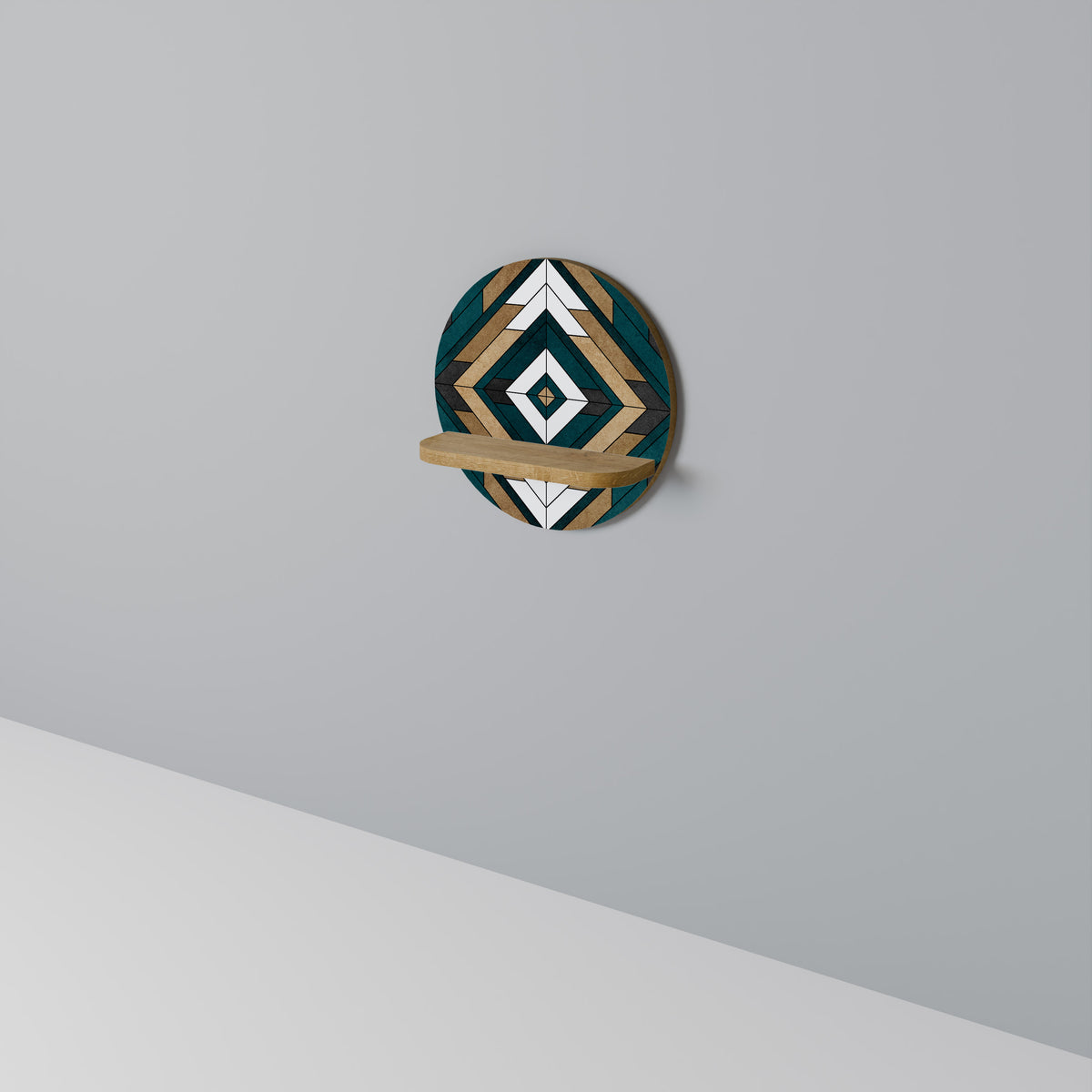 ARTISTIC GEOMETRY Dekoratives Wandregal