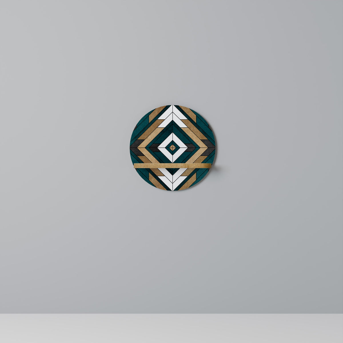 ARTISTIC GEOMETRY Dekoratives Wandregal