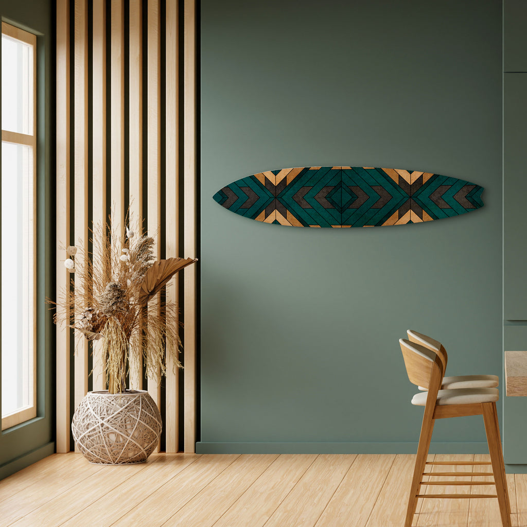 ARTISTIC GEOMETRY Surfboard Decorative Panel