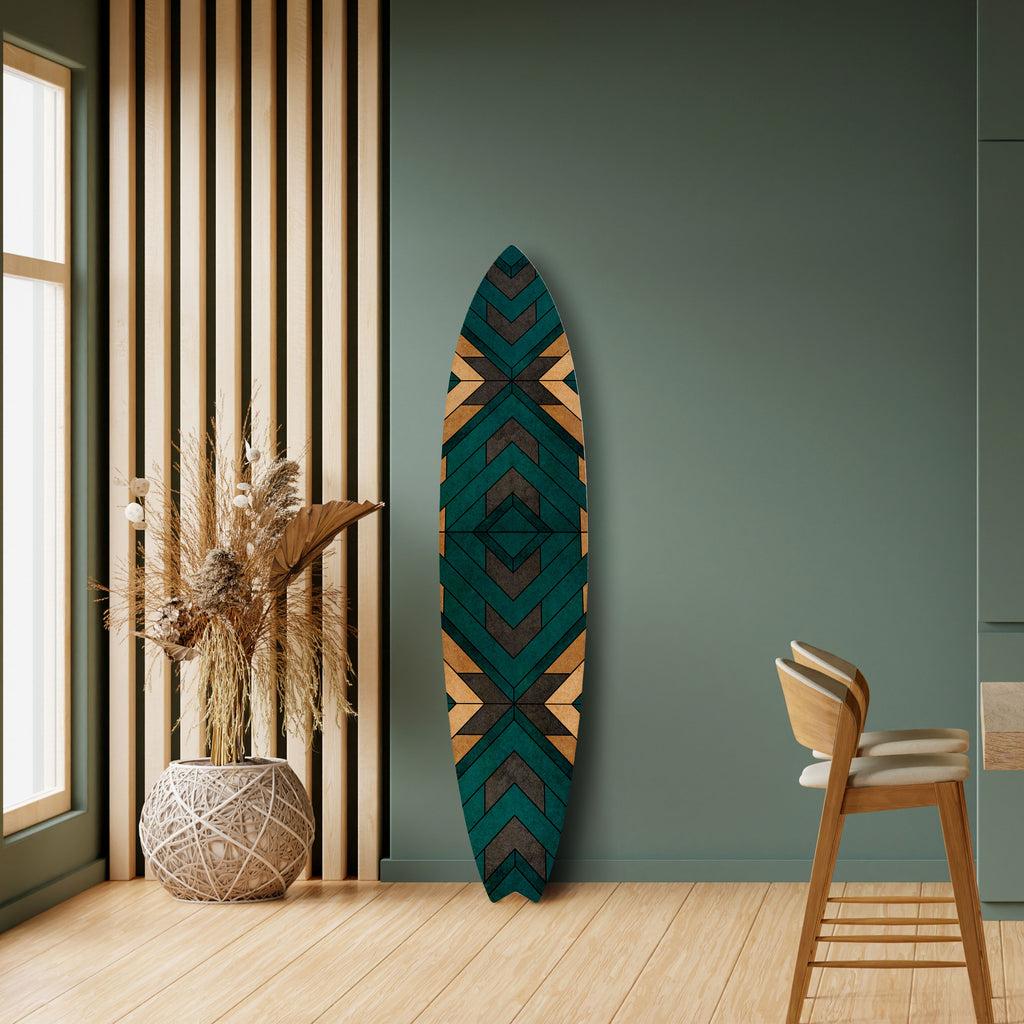 ARTISTIC GEOMETRY Surfboard Decorative Panel