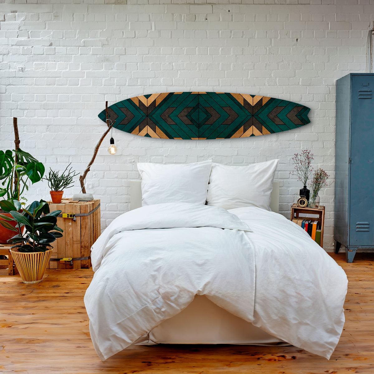 ARTISTIC GEOMETRY Deko-Surfboard