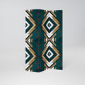 ARTISTIC GEOMETRY 3-Panel Room Divider