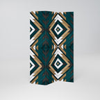 ARTISTIC GEOMETRY Dekorativer Paravent - 3-teilig