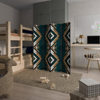 ARTISTIC GEOMETRY Dekorativer Paravent - 4-teilig