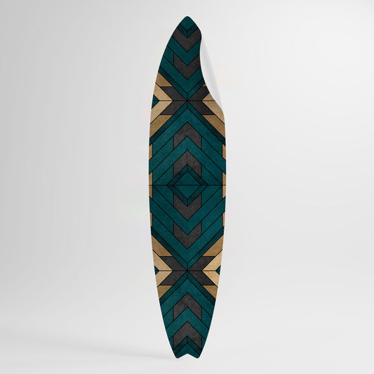 ARTISTIC GEOMETRY Surfboard-Wandsticker