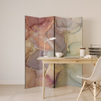 GOLDEN DREAMSCAPE RHYTHM Dekorativer Paravent - 4-teilig