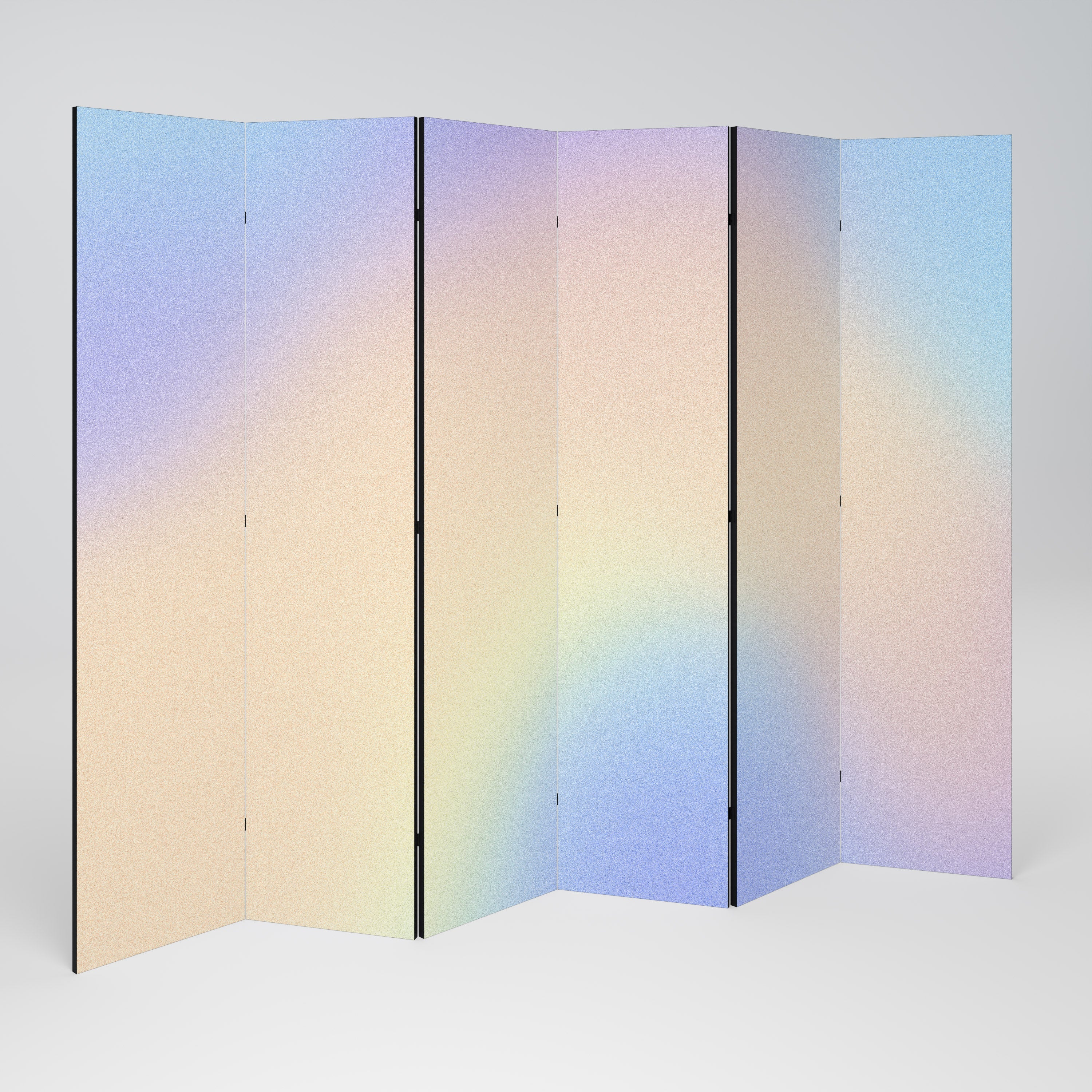 MIRACLE MELODIES Decorative 6-Panel Room Divider