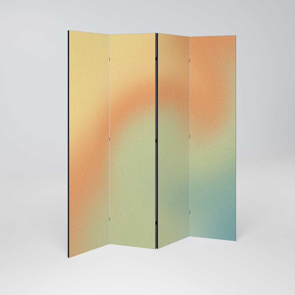 MIRAGE MELODIES Dekorativer 4-teiliger Raumteiler