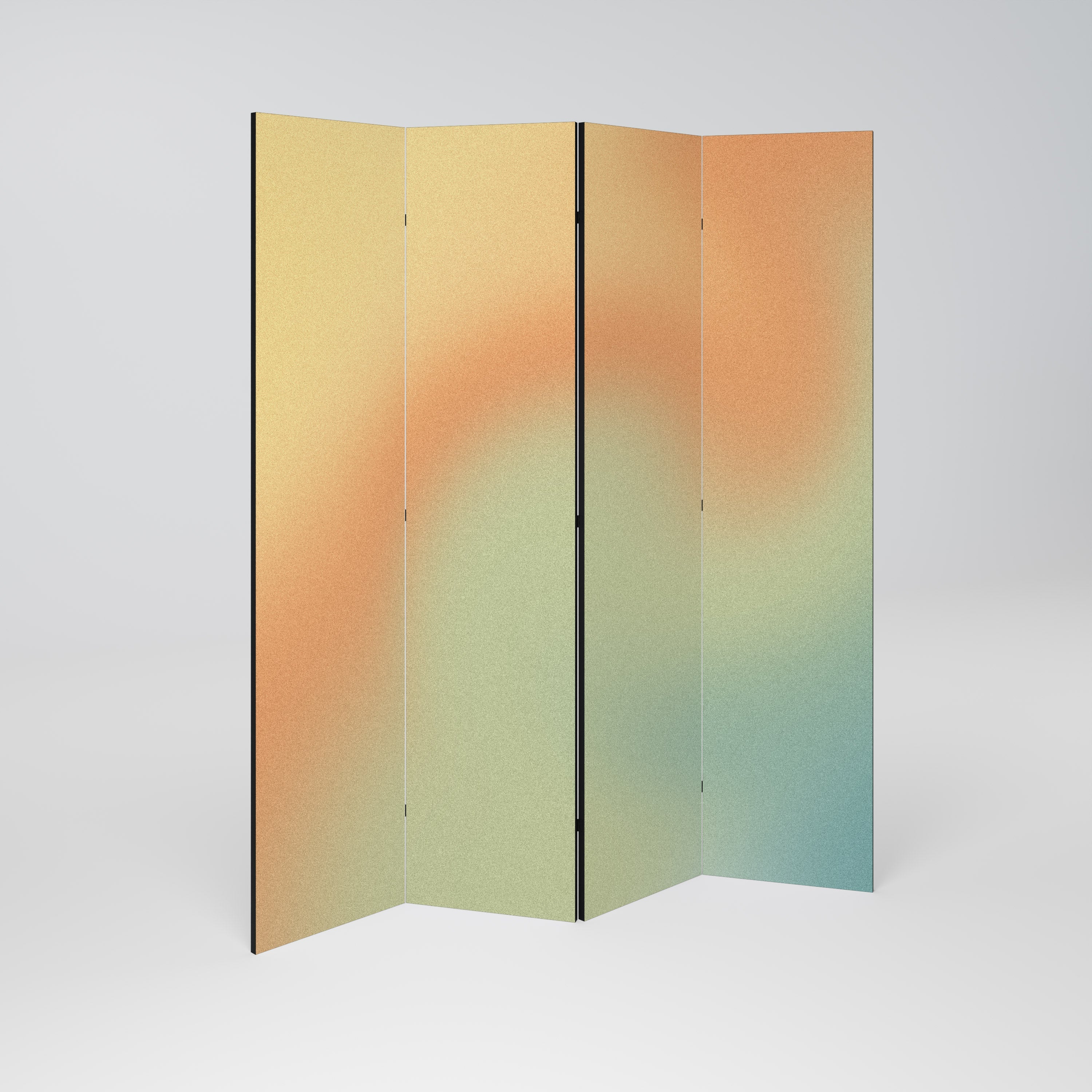 MIRAGE MELODIES Dekorativer 4-teiliger Raumteiler