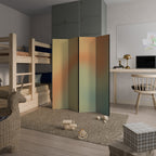 MIRAGE MELODIES Dekorativer Paravent - 4-teilig