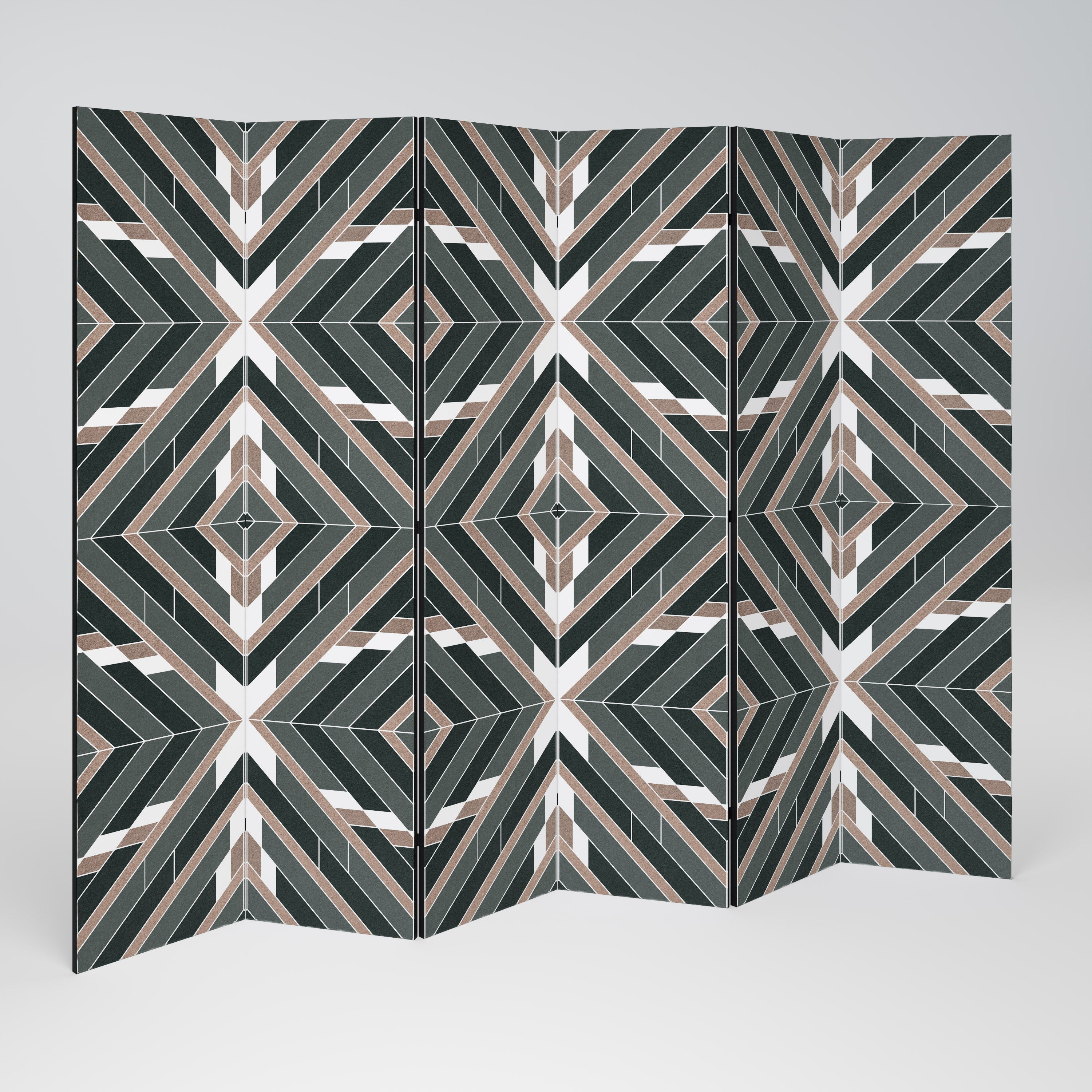 DIMENSION DELIGHTS Decorative 6-Panel Room Divider
