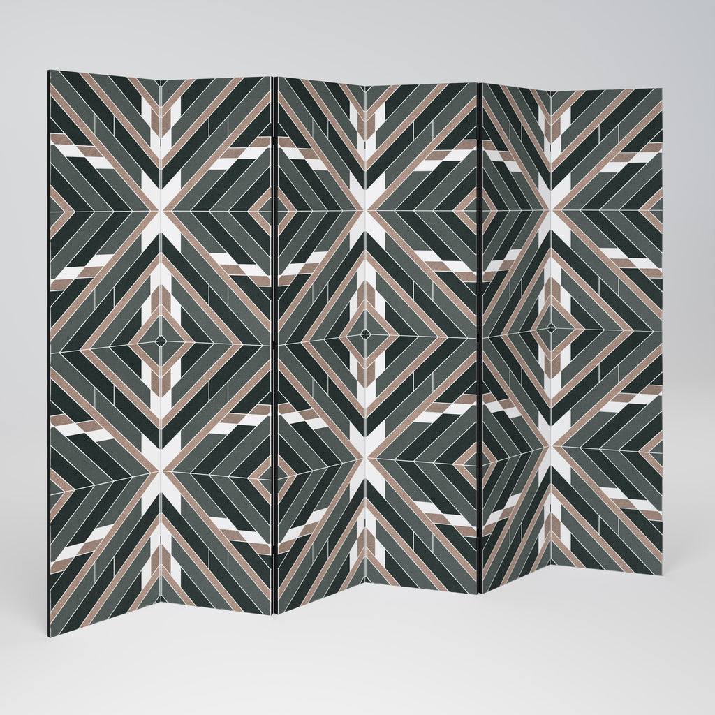 DIMENSION DELIGHTS Decorative 6-Panel Room Divider