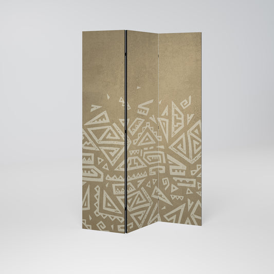 CULTURAL LAYERING 3-Panel Room Divider
