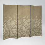 CULTURAL LAYERING Dekorativer Paravent - 6-teilig