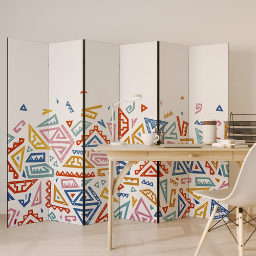 ANGULAR FEELING Dekorativer Paravent - 6-teilig