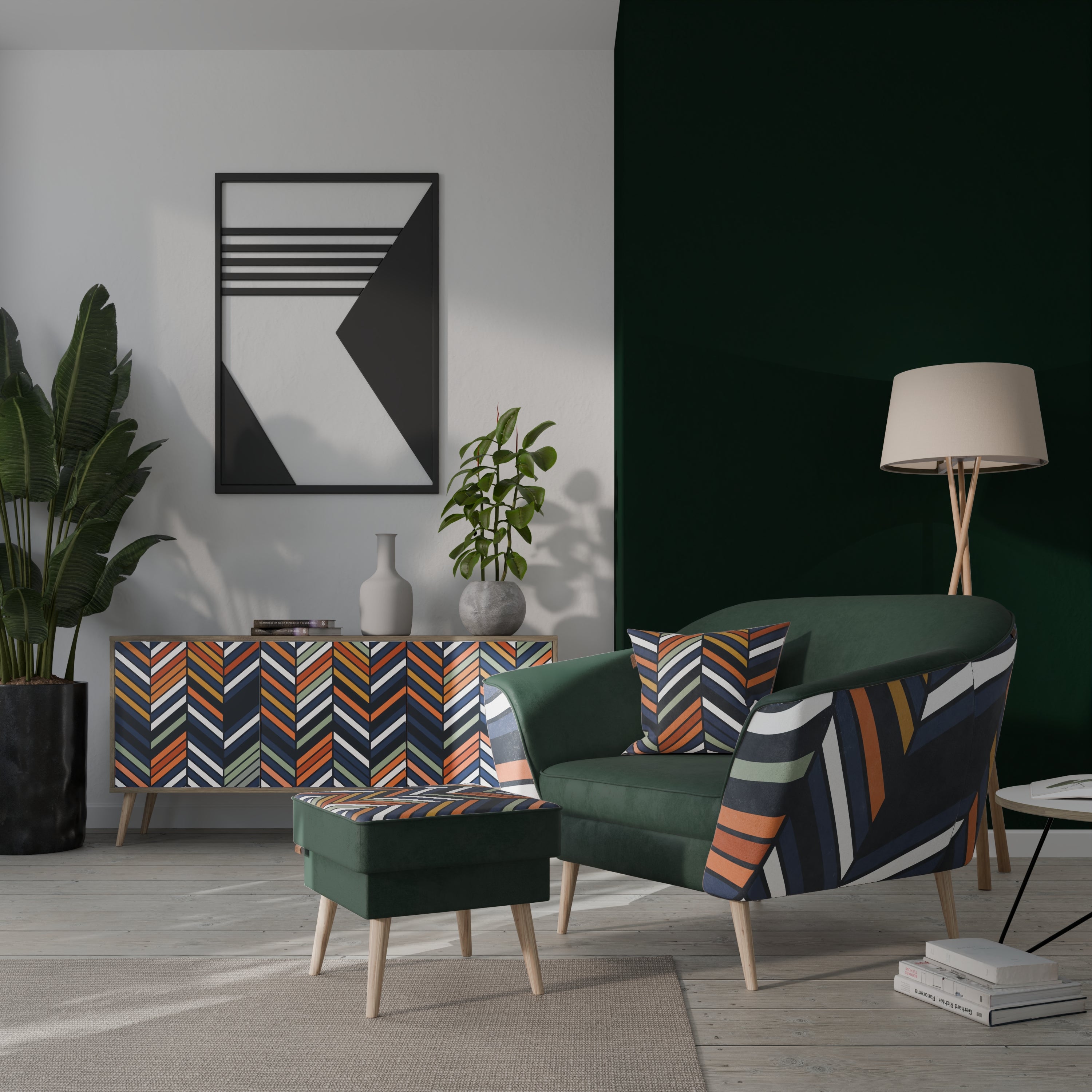 VIBRANT PATCHWORK Sessel AURORA