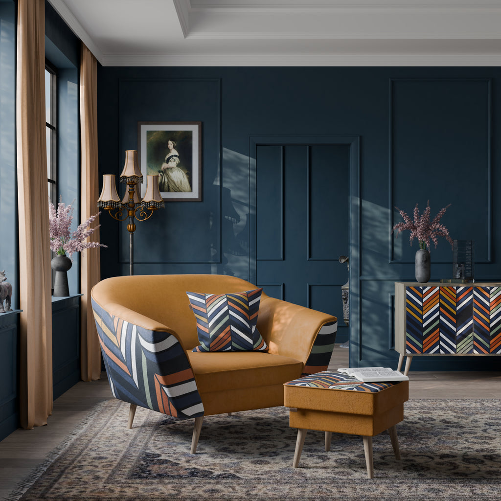 VIBRANT PATCHWORK Sessel AURORA