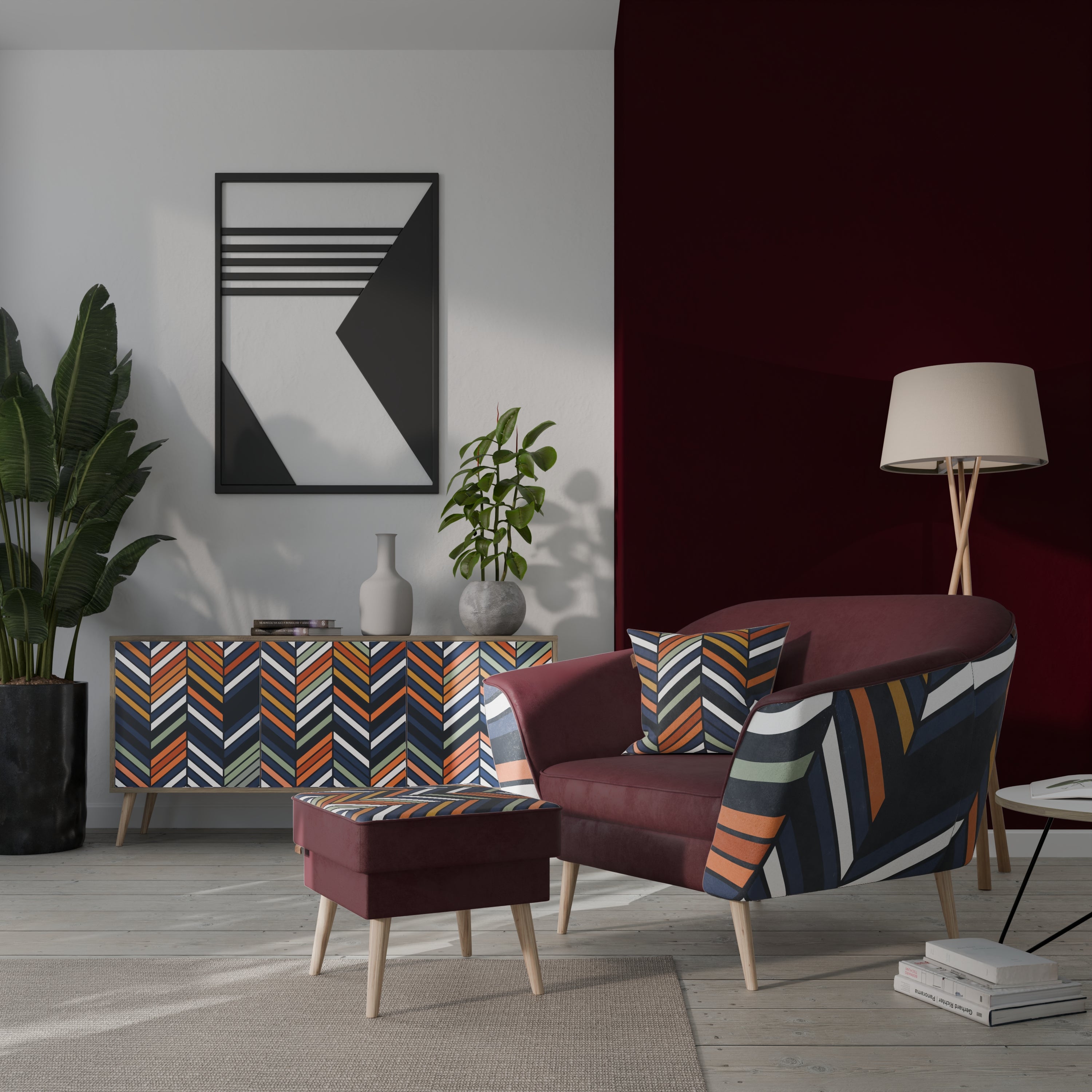 VIBRANT PATCHWORK Sessel AURORA