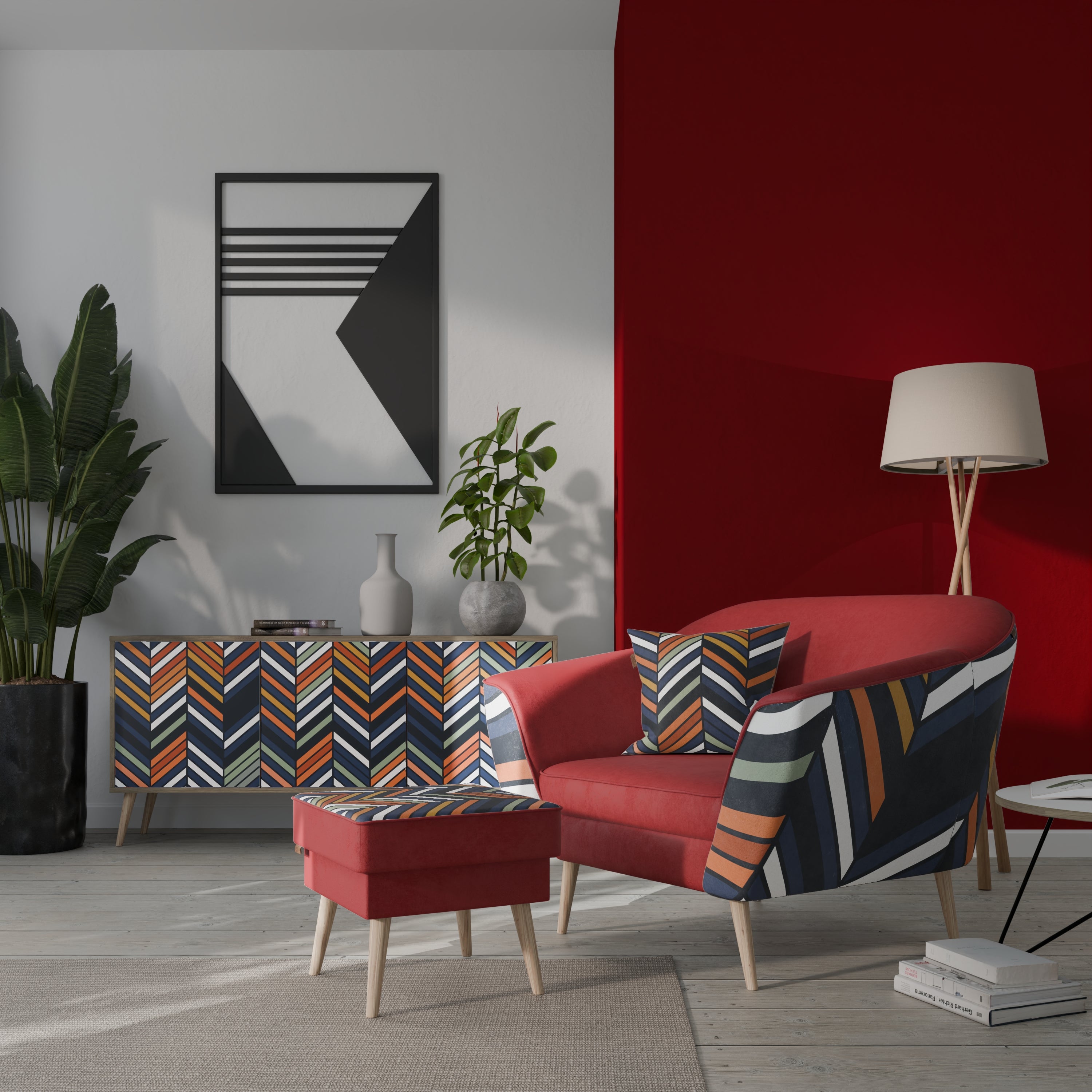 VIBRANT PATCHWORK Sessel AURORA