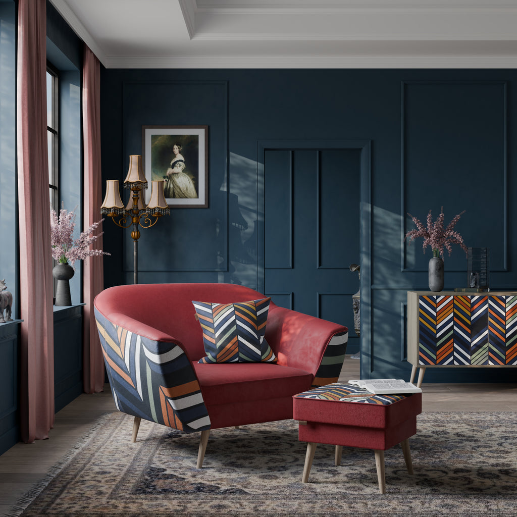 VIBRANT PATCHWORK Sessel AURORA