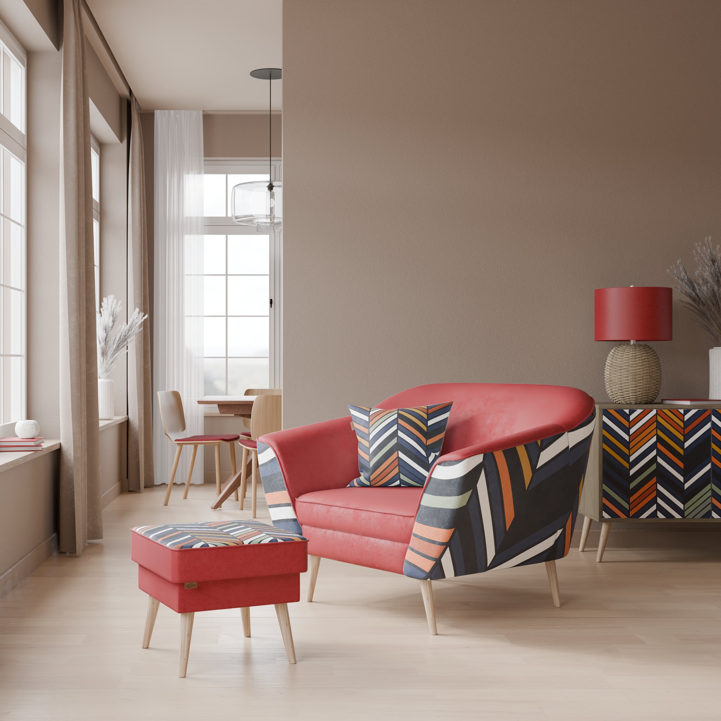 VIBRANT PATCHWORK Sessel AURORA