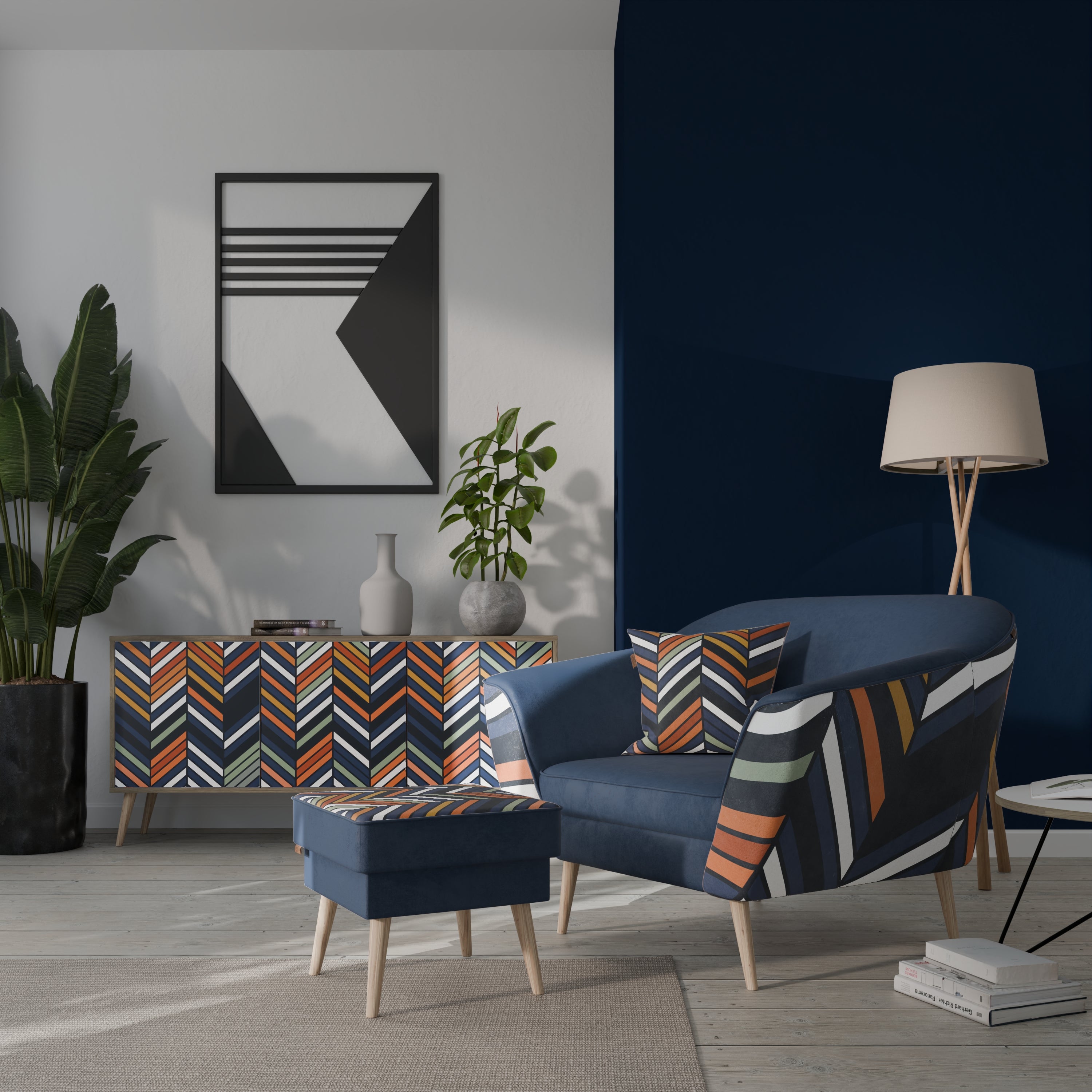 VIBRANT PATCHWORK Sessel AURORA