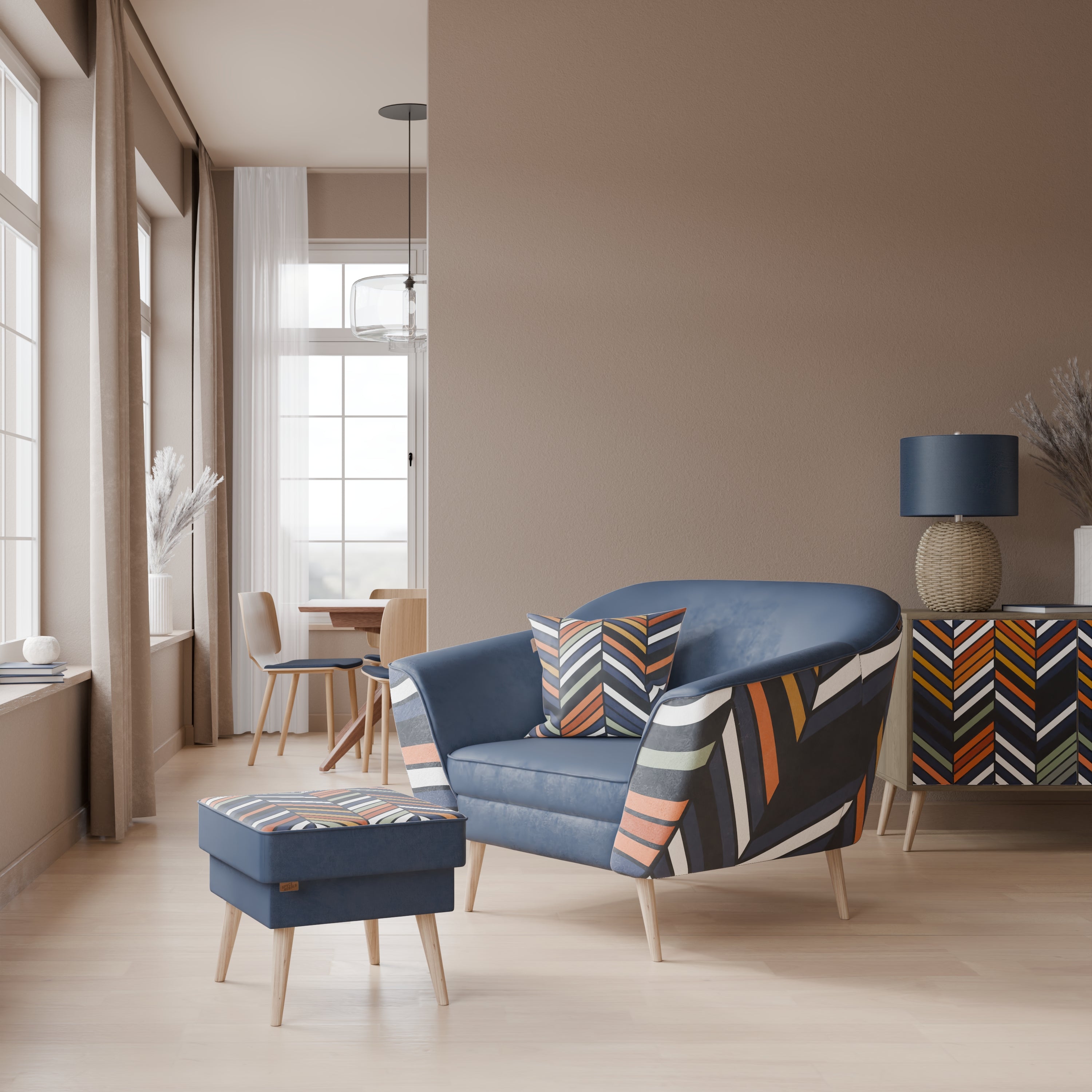 VIBRANT PATCHWORK Sessel AURORA