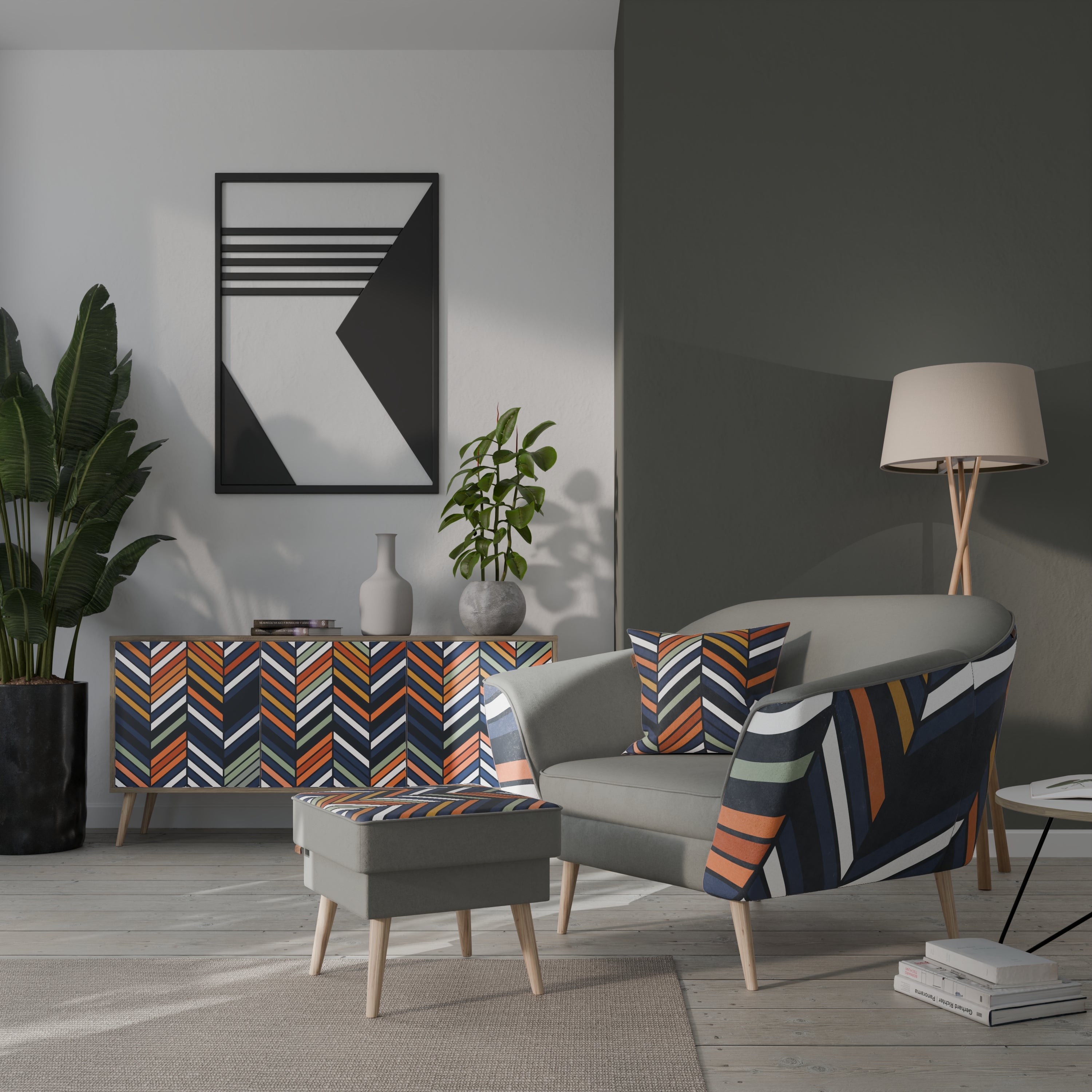 VIBRANT PATCHWORK Sessel AURORA