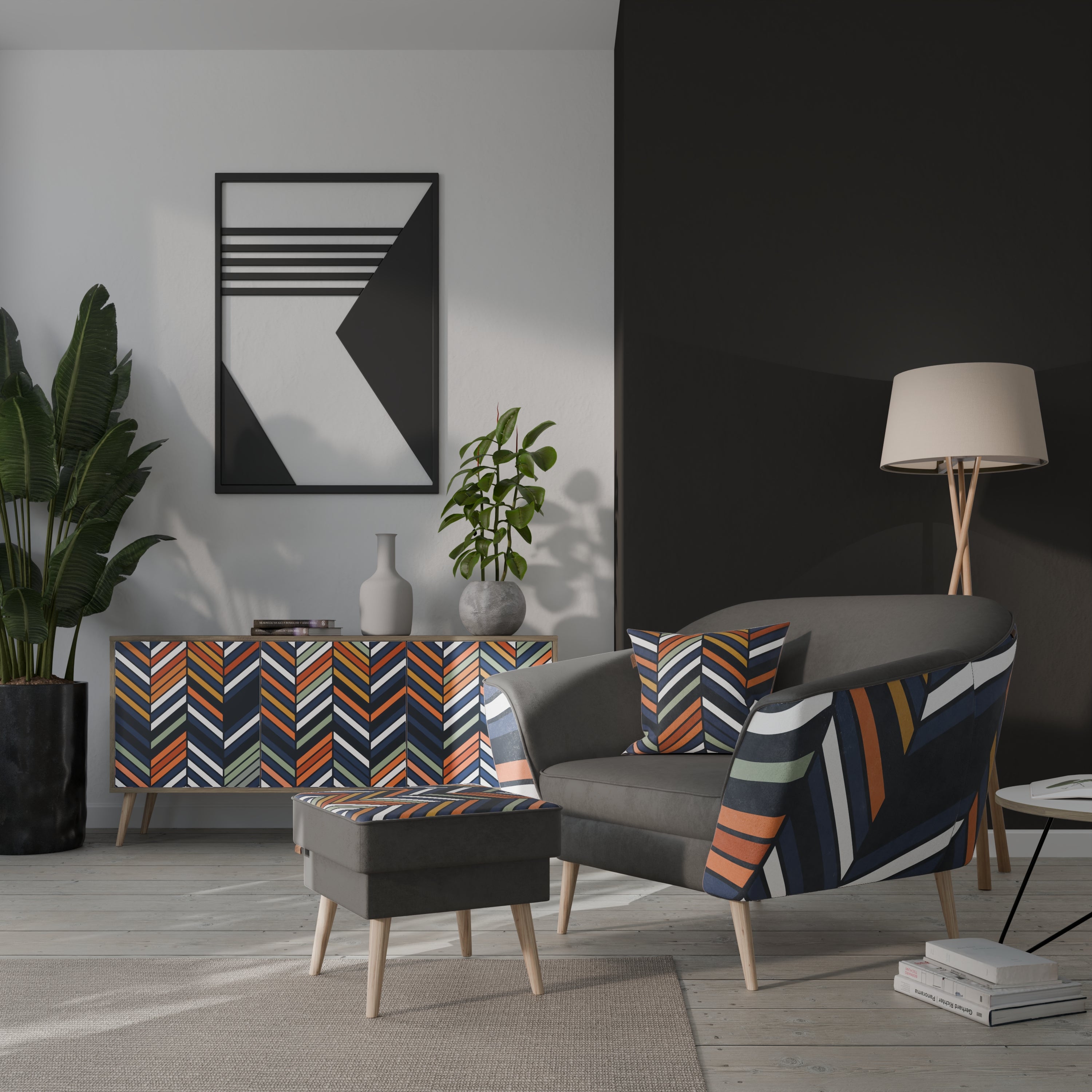 VIBRANT PATCHWORK Sessel AURORA