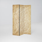 PAGES OF MEMORY 3-teiliger Paravent