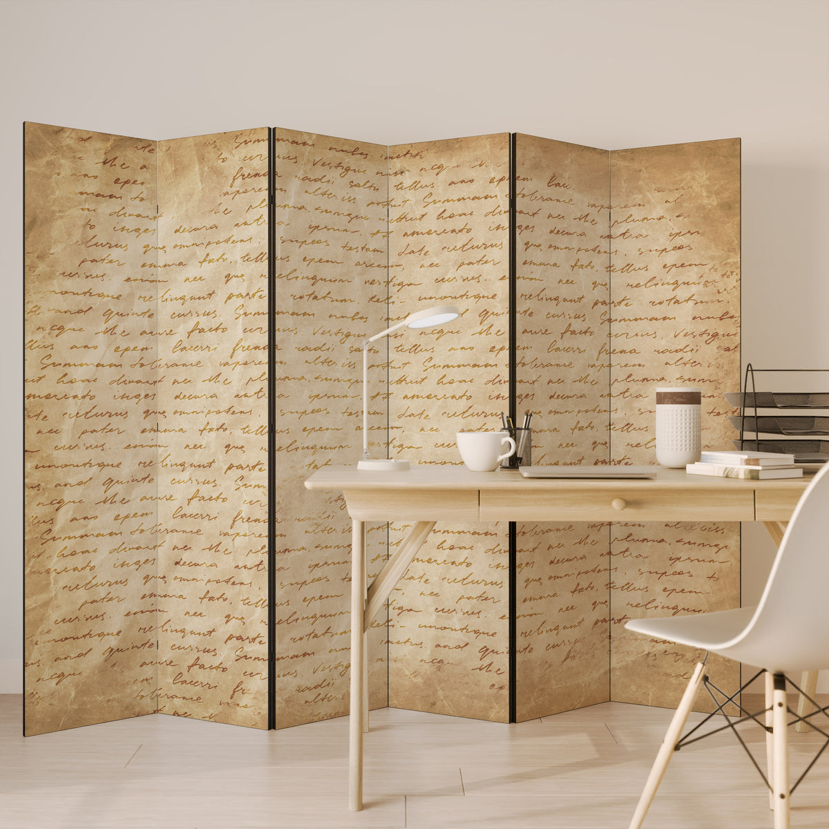 PAGES OF MEMORY 6-teiliger Paravent