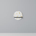 SPOTTED DAZE Rundes Kunstregal in Schwarz