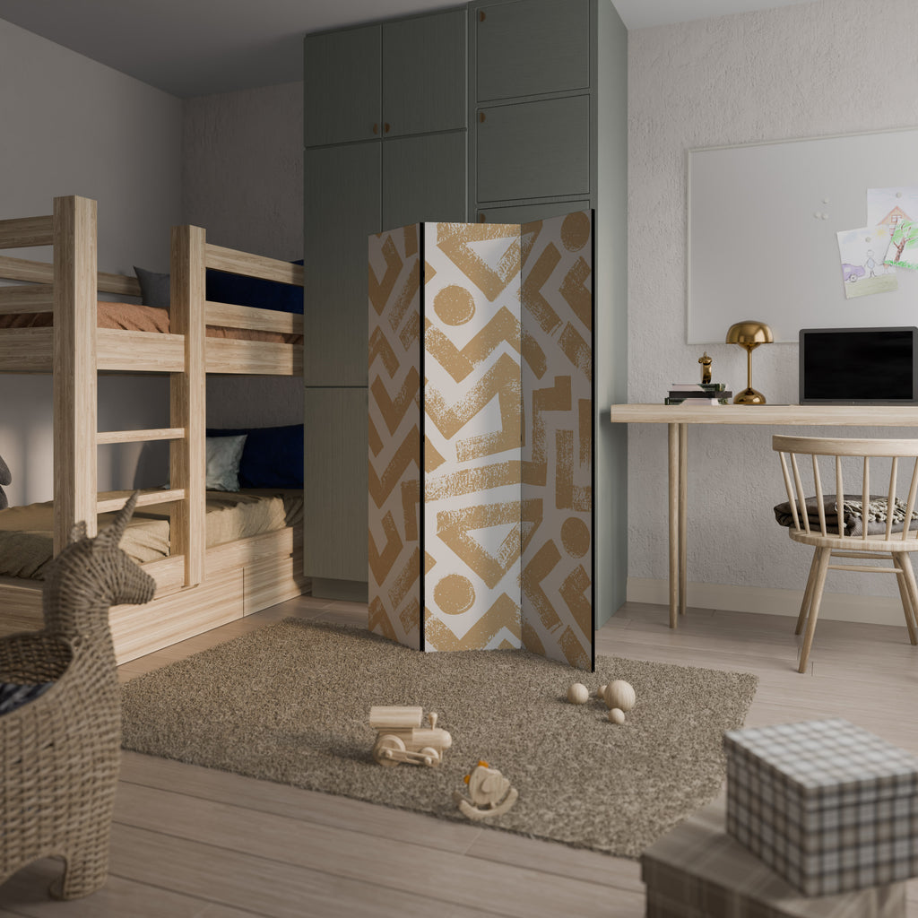 CLUSTER CRAFTS 3-Panel Room Divider