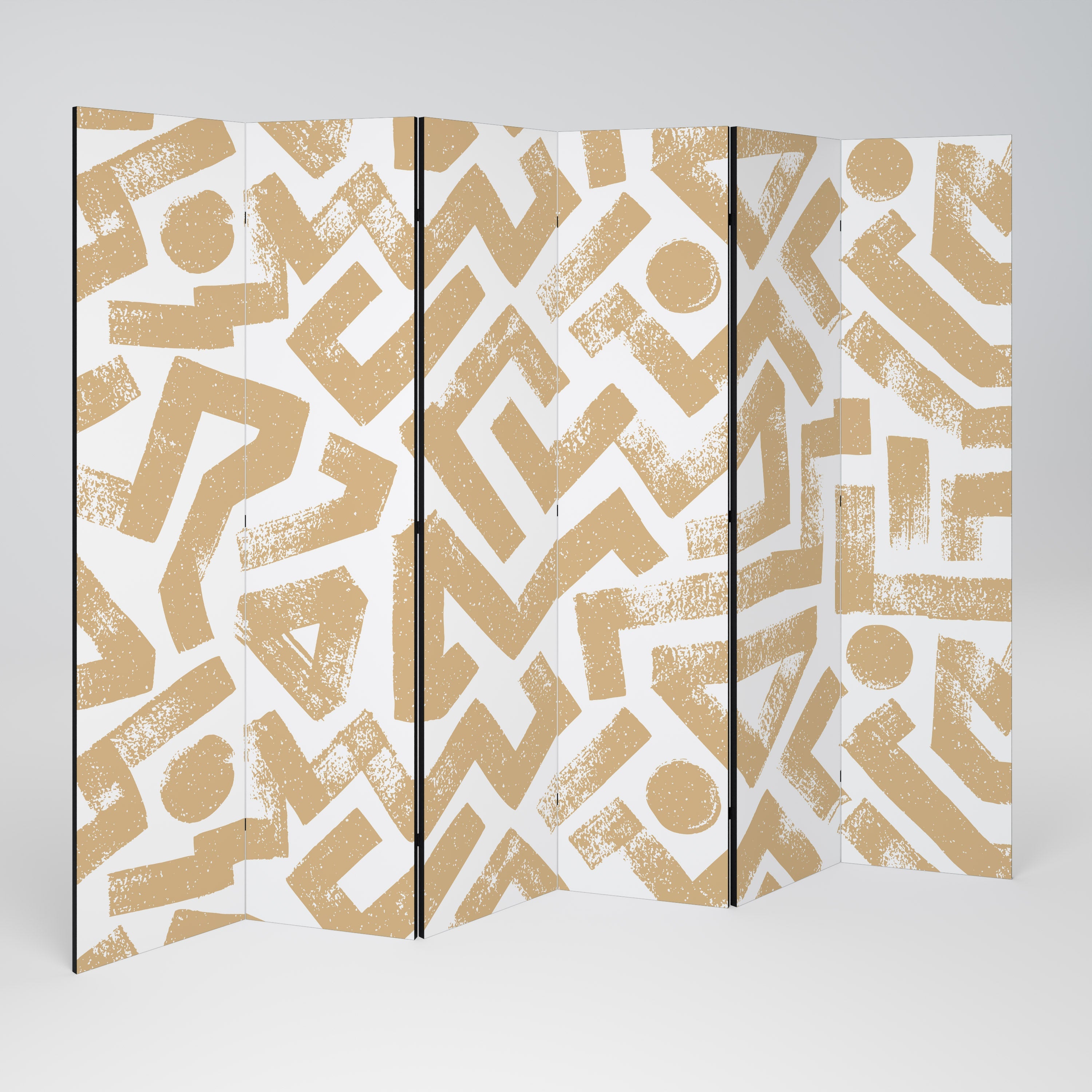 CLUSTER CRAFTS Decorative 6-Panel Room Divider