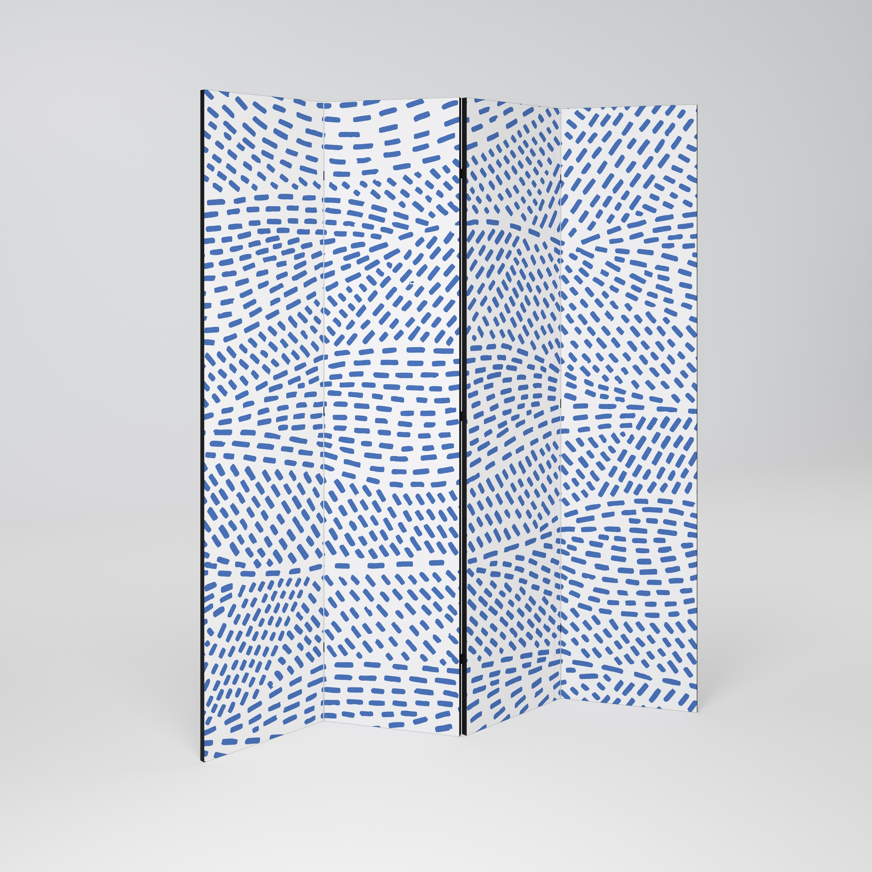 HEAVENLY SHREDS Dekorativer 4-teiliger Raumteiler