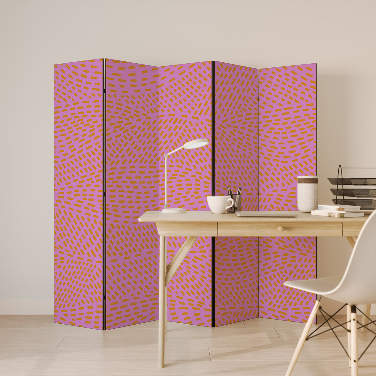AZALEA SHREDS 5-Panel Room Divider