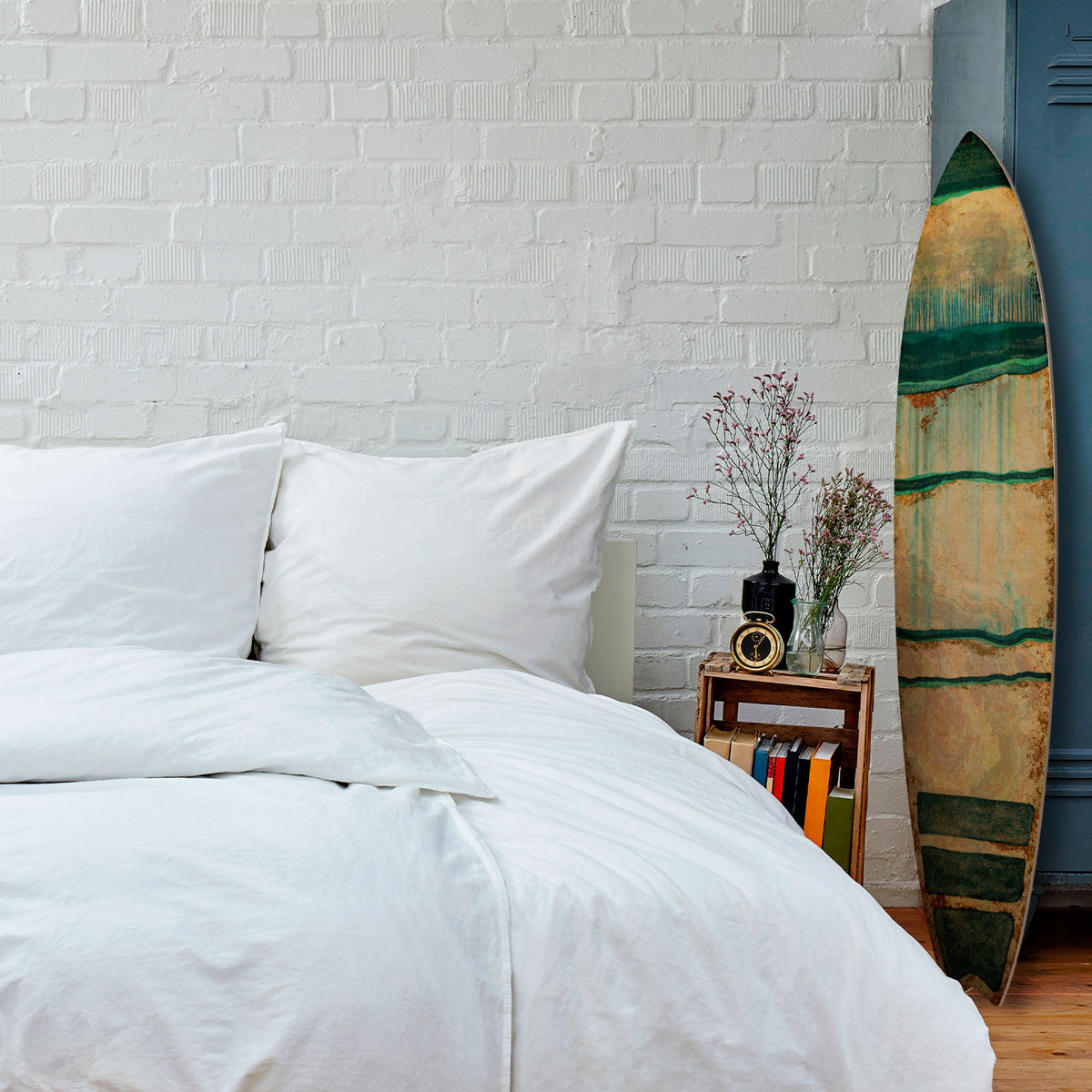 EMERALD MELANCHOLY Deko-Surfboard