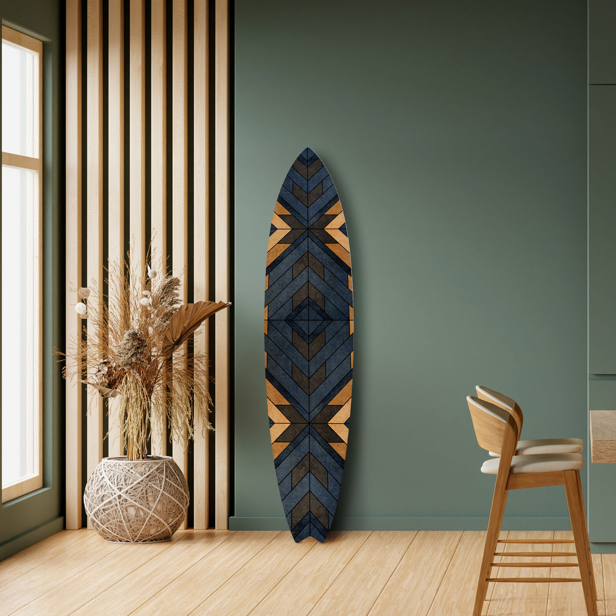CRAFTY GEOMETRY Surfboard Decorative Panel