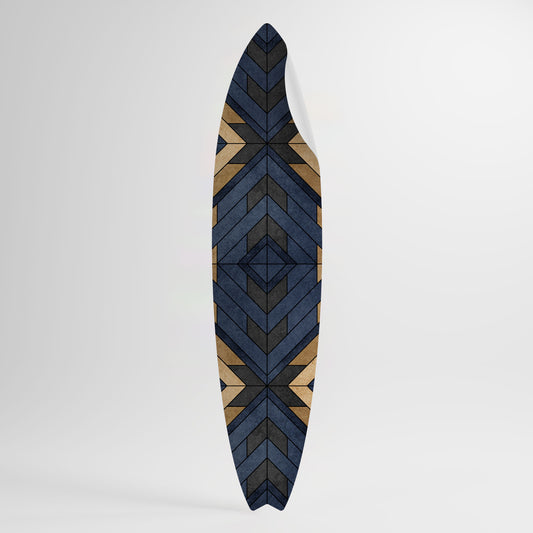 CRAFTY GEOMETRY Surfboard-Wandsticker