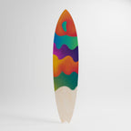 BRIGHT ESSENCE Surfboard Decorative Panel
