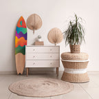 BRIGHT ESSENCE Surfboard Decorative Panel