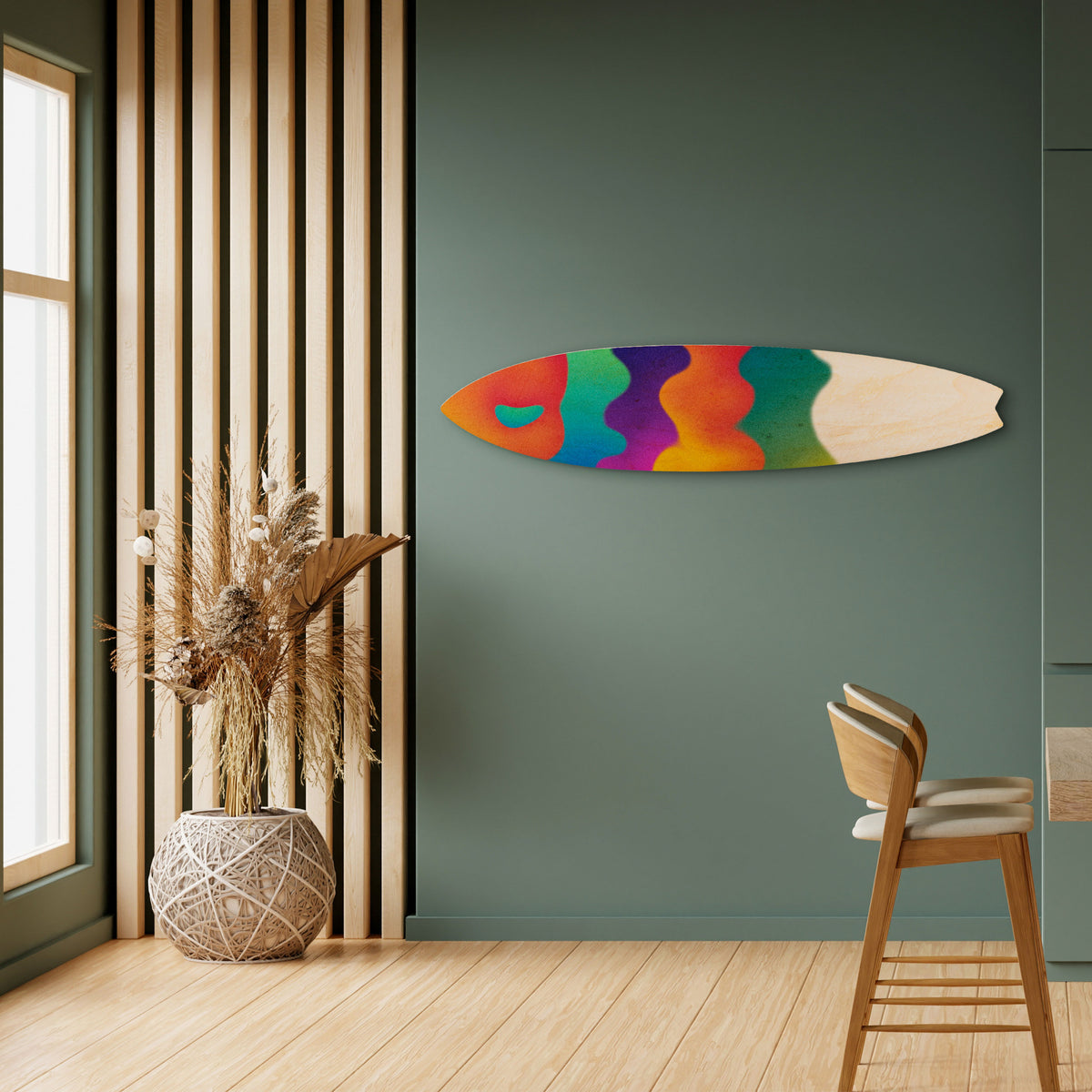 BRIGHT ESSENCE Deko-Surfboard