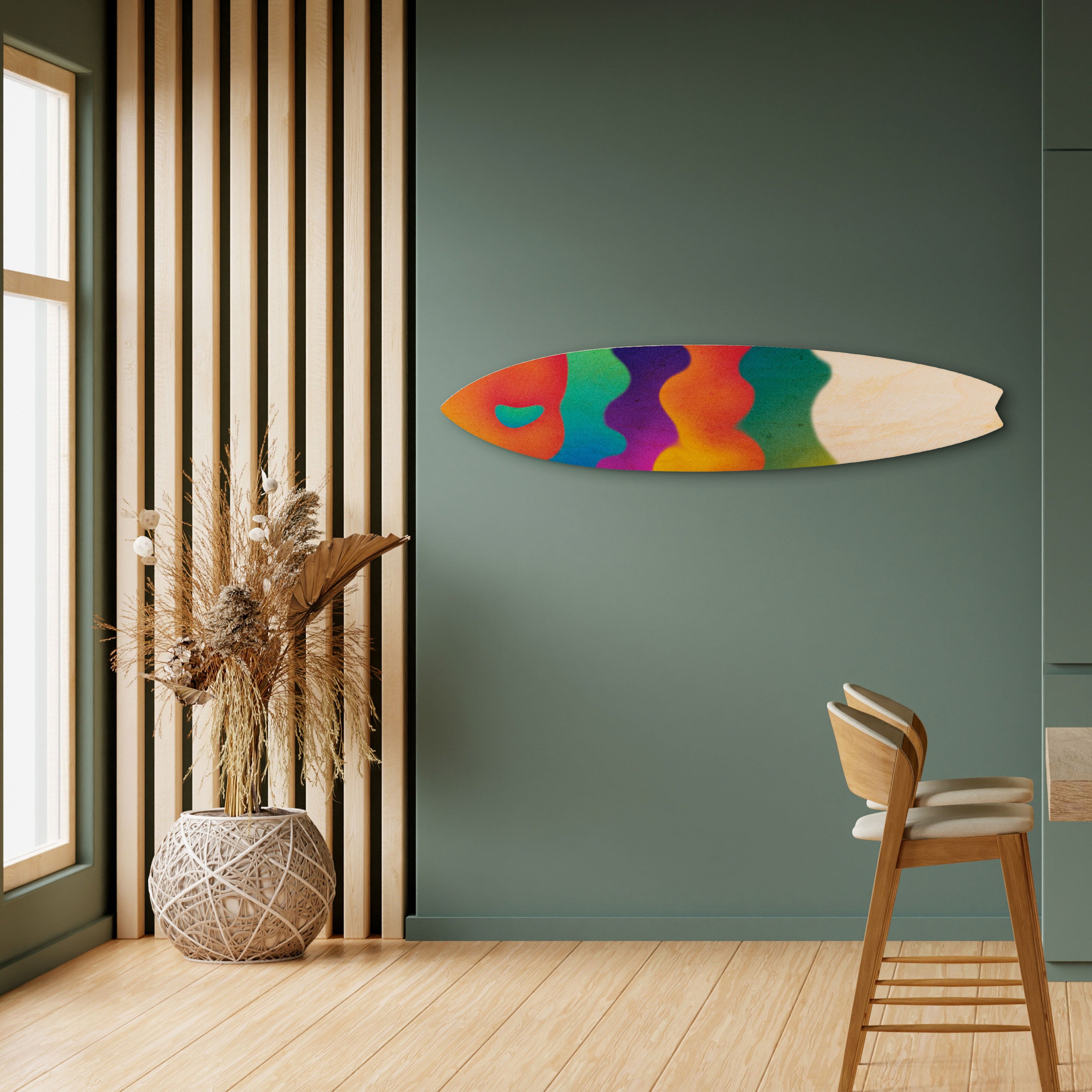 BRIGHT ESSENCE Deko-Surfboard