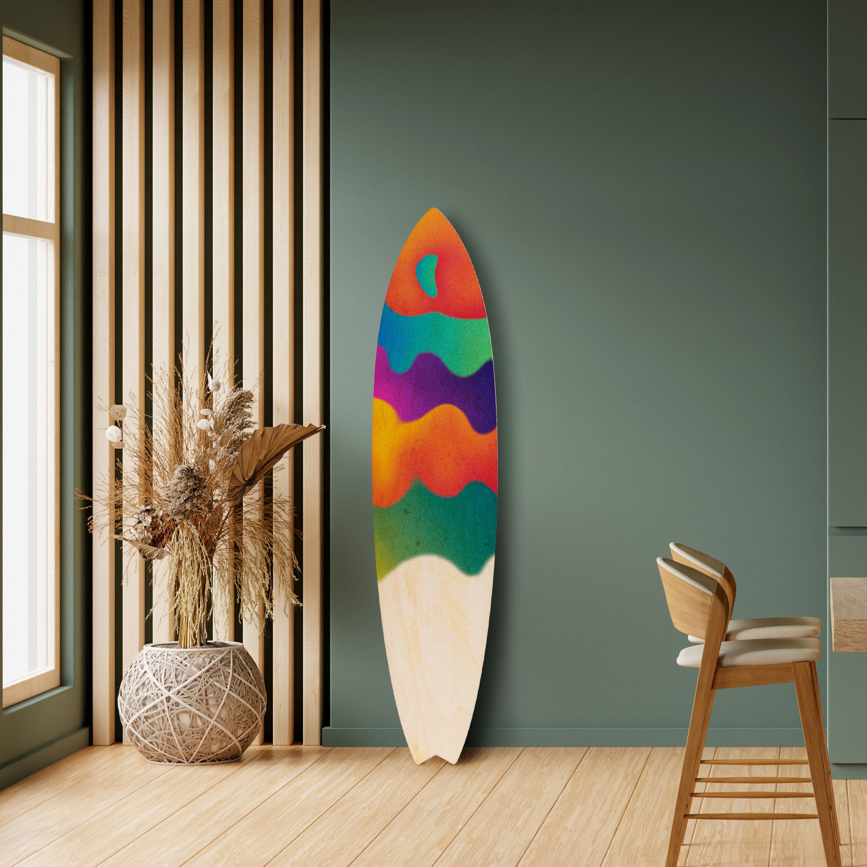 BRIGHT ESSENCE Deko-Surfboard