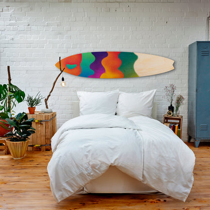 BRIGHT ESSENCE Deko-Surfboard
