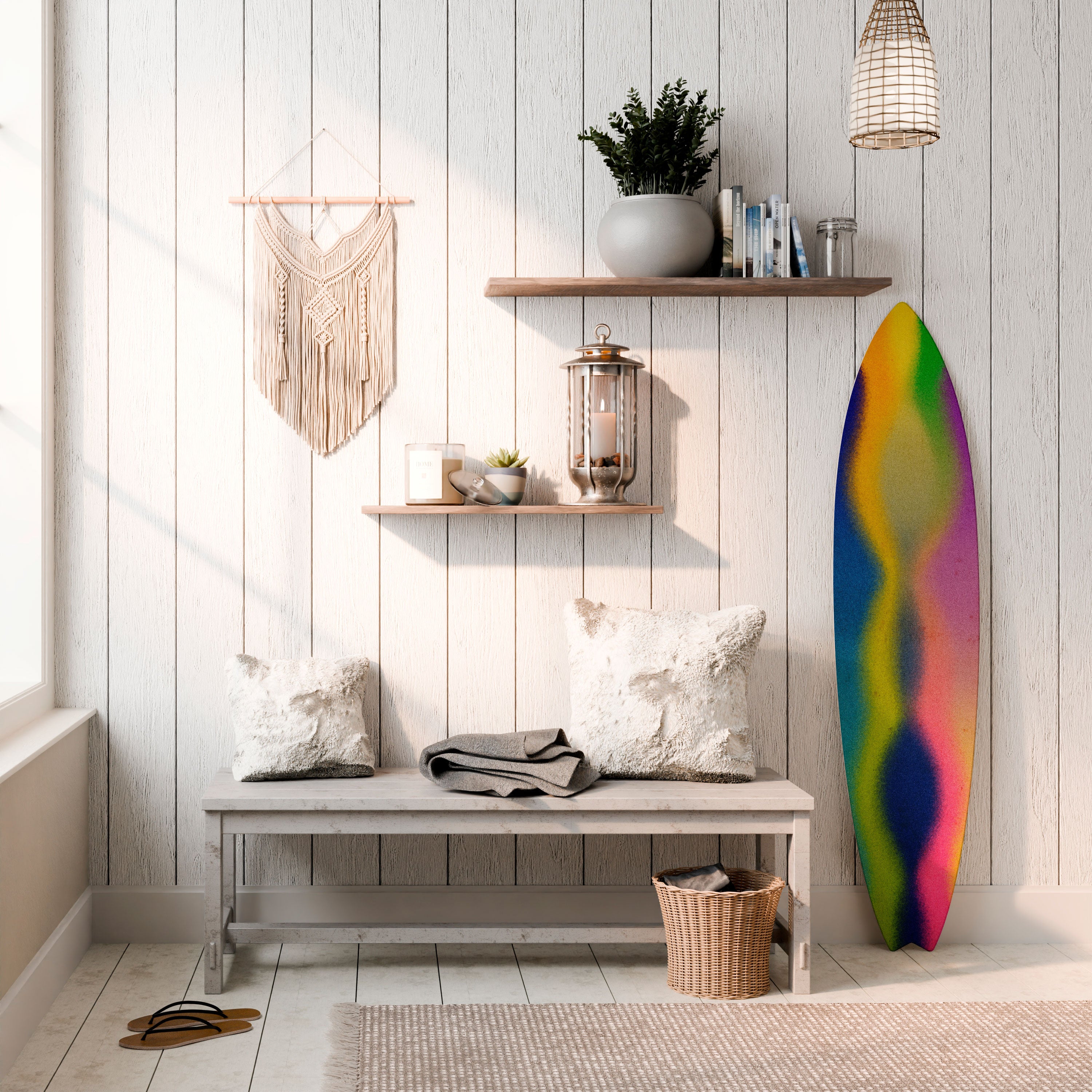 AURORA DAZE Deko-Surfboard