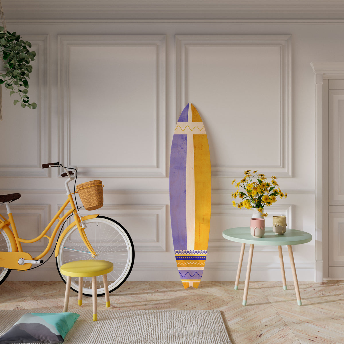TROPICAL DREAM SHAPE Deko-Surfboard