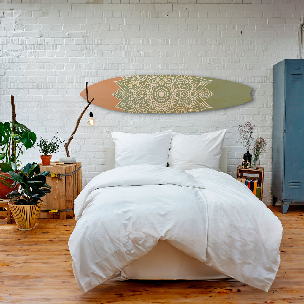 MANDALA WAVE DANCE Surfboard Decorative Panel