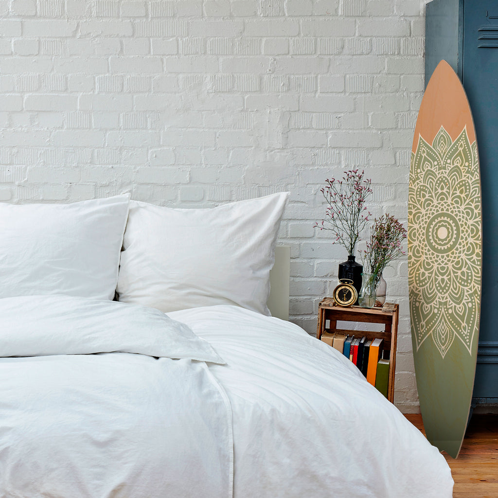 MANDALA WAVE DANCE Surfboard Decorative Panel